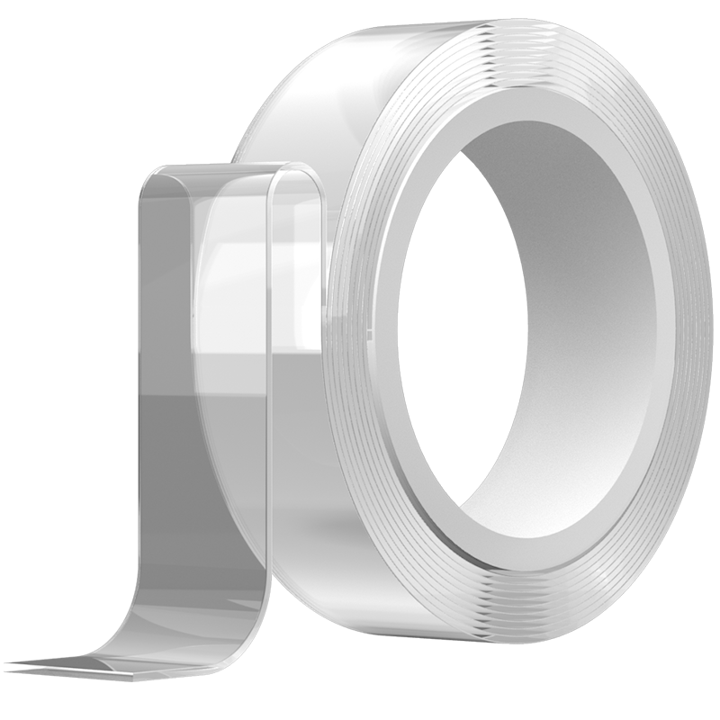 M&G 30mm*5m*1mm Nano Strong Invisible Tape Spring Festival New Year Stickers Transparent Household Car Use Invisible Spring Festival Glue Sticker Double-Sided Tape Single Roll AJD957K2