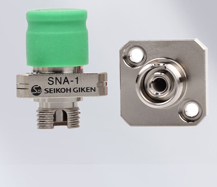 Hainei Original Japan Seiko Flange FC/APC Fiber Optic Patch Cord Test Fiber Adapter FC/APC Selkoh Giken 0.1dB Insertion Loss SNA-1 Wide Type 2