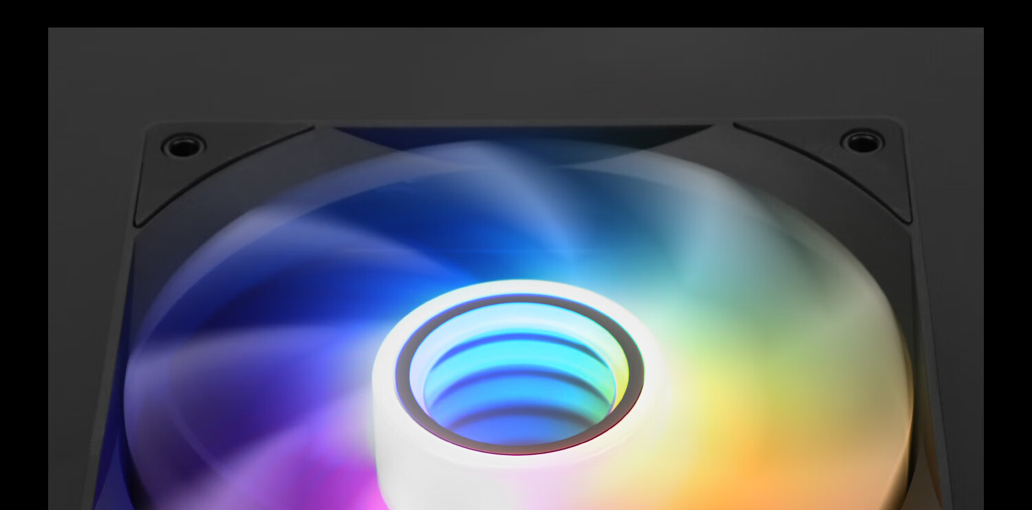 Thermalright TL-C12B V3 Black ARGB 12cm Case Fan, Infinite Mirror Light Fan, RGB Fan, 4-PIN PWM Speed-Adjustable Fa 9
