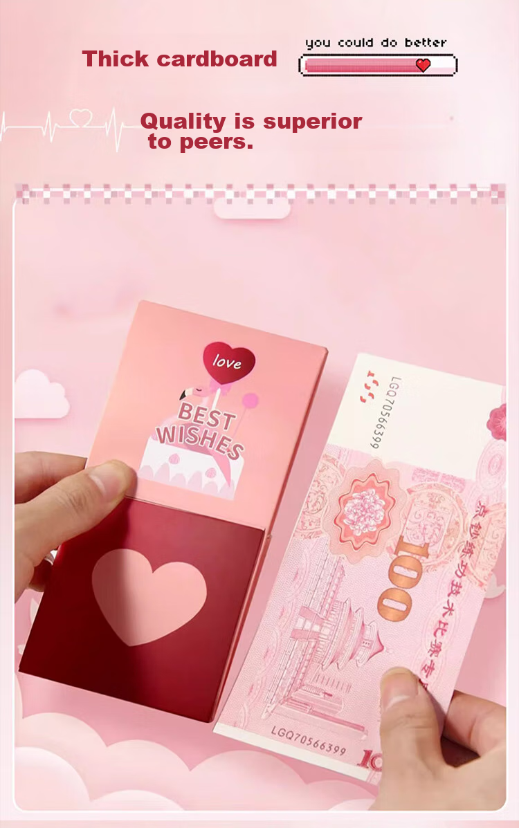Jiashigao Birthday Surprise Explosion Box, Bullet Jump Box, Creative Red Packet, Valentine's Day Ceremony, Thoughtful Gift for Boyfriend And Girlfriend 4