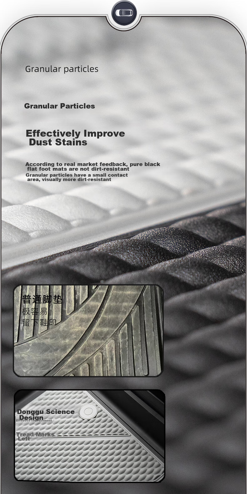 DOGU Xiaomi SU7 Full TPE Car Floor Mats + Plain Carpet Double-Layer Floor Mats, Original Color Floor Mats [CCTV Exhibition] 5