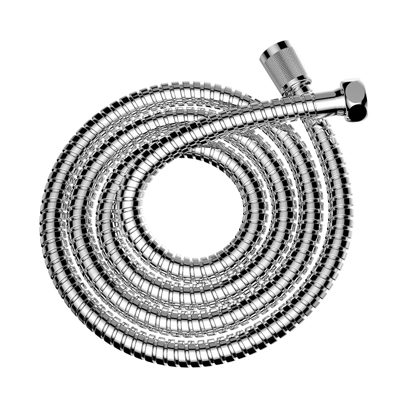 MICOE 304 Stainless Steel Shower Hose, 1.5 Meters Long, Anti-Burst Corrugated Hot And Cold Water Inlet Pipe for Bathroom, R013-B