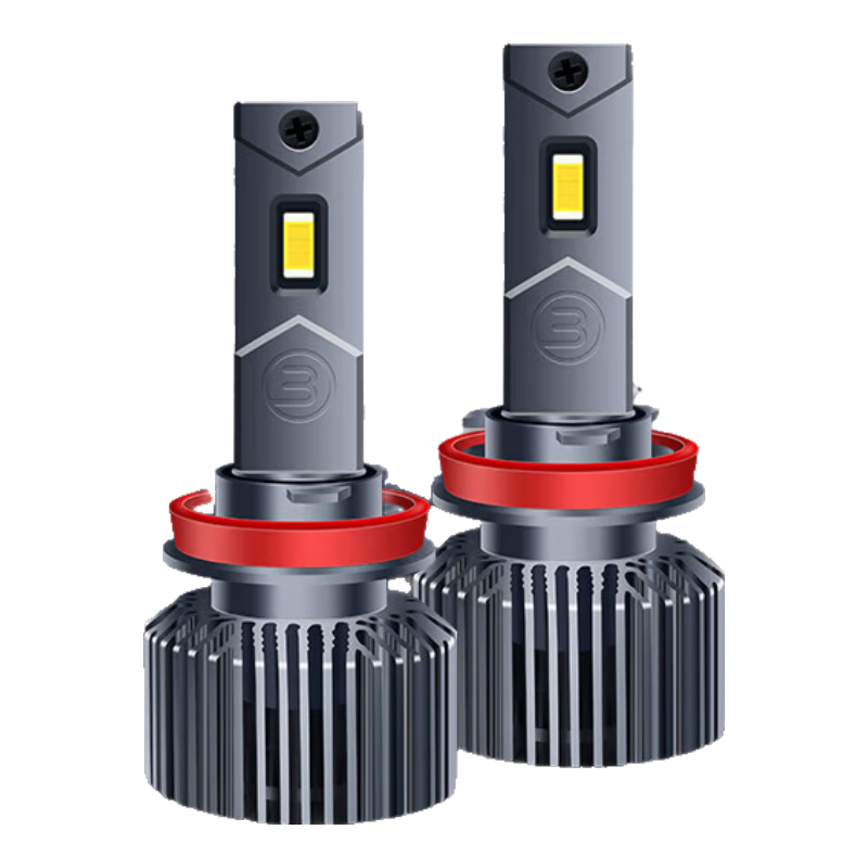 Cnlight 130W Car LED Headlights H11/8/9 High-Power Ultra-Bright High Beam Low Beam Strong Laser Bulbs [1 Pair]