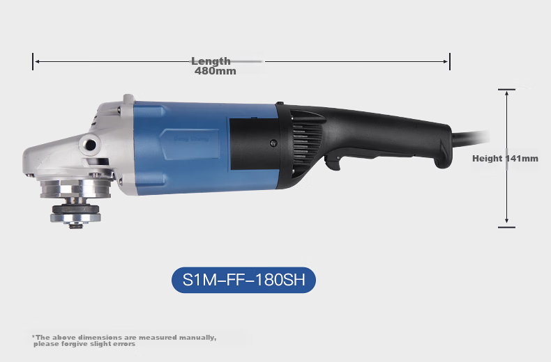 Dongcheng Angle Grinder WSM710-100, Hand Grinder, Polisher, Sander, Cutting Machine, Power Tool 17