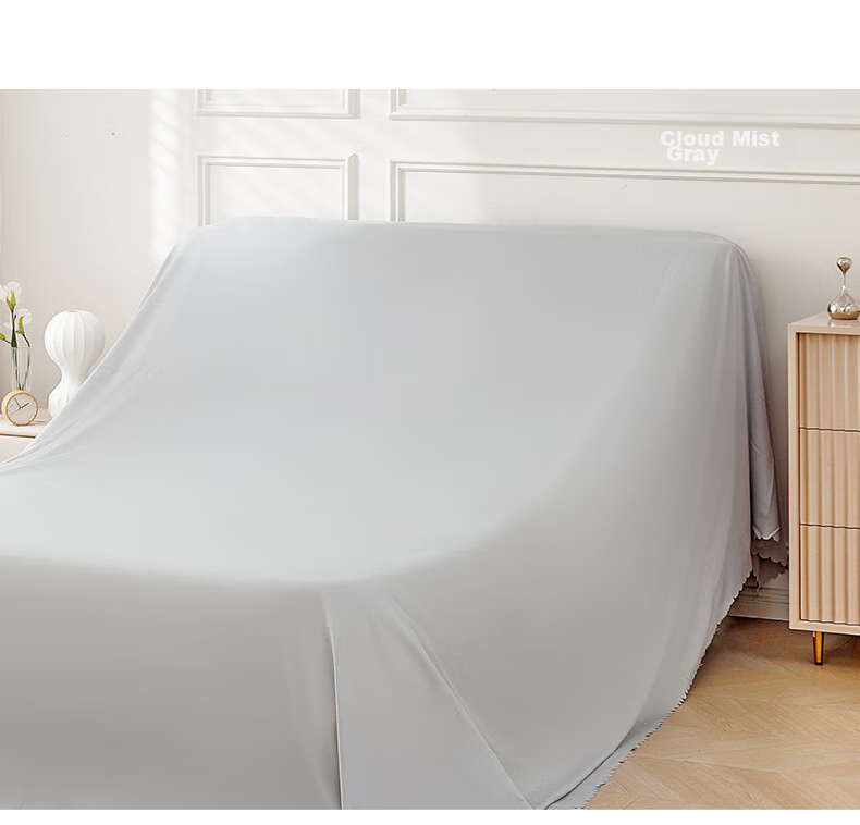 EACHY Home Dust Cover, Sofa Bed Dust Shield, Moving Protection Cloth, Protective Film, Bed Cover, Moisture-Proof Cover, Almond Powder 13