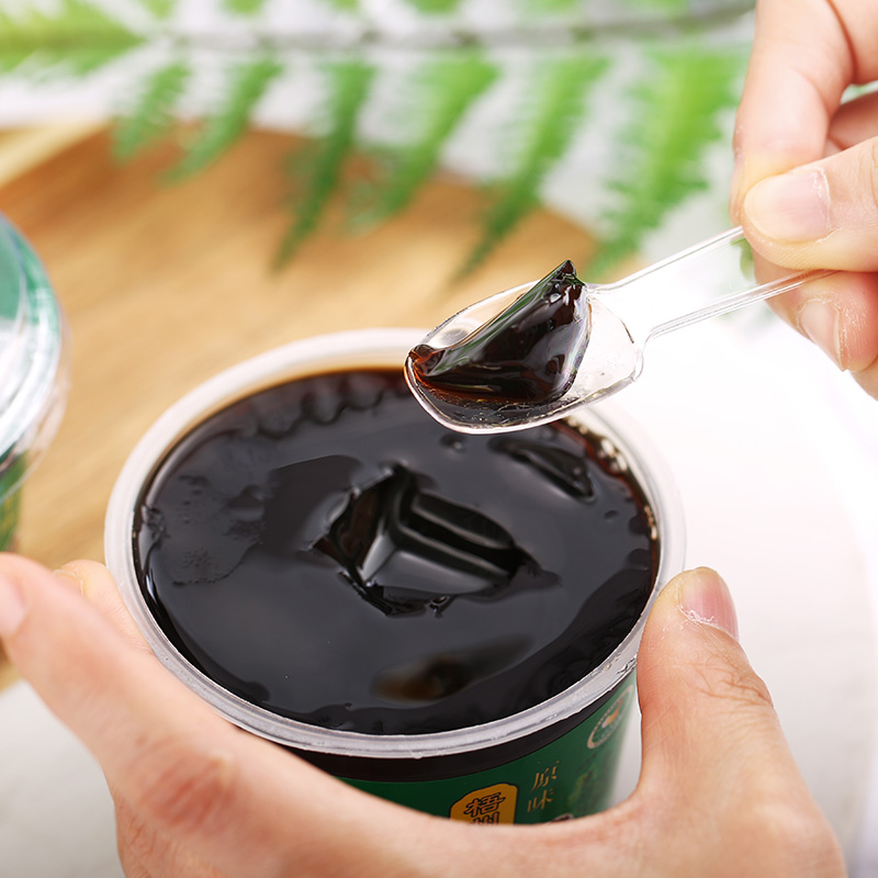 双钱牌 原味 梧州龟苓膏 200g *6盒 中华老字号 非遗传承 经典送礼