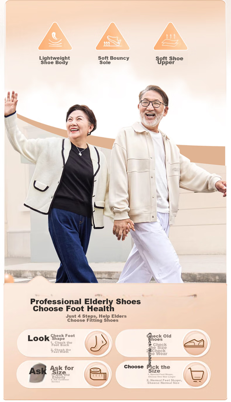 Zulijian Elderly Women's Shoes, Autumn Season, Shallow Mouth Flats, Casual Leather Shoes, Middle-Aged And Elderly Mom Shoes, 8691K Black, Size 37 2
