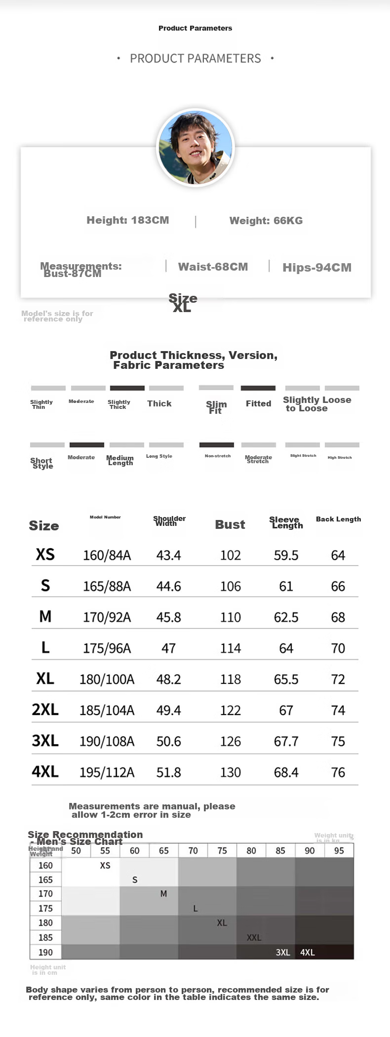 361° Men's Spring Jacket, Triple Protection, Fleece-Lined Sports Casual Windbreaker Fleece Coat, 652544605D-2 35