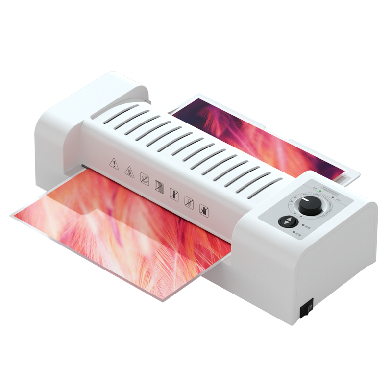 Deli 3891 Home And Office Laminator, Suitable for A4 Size, Automatic Film Feed And Retraction, Document And Photo Laminating Machine, Photo Laminator, Gray