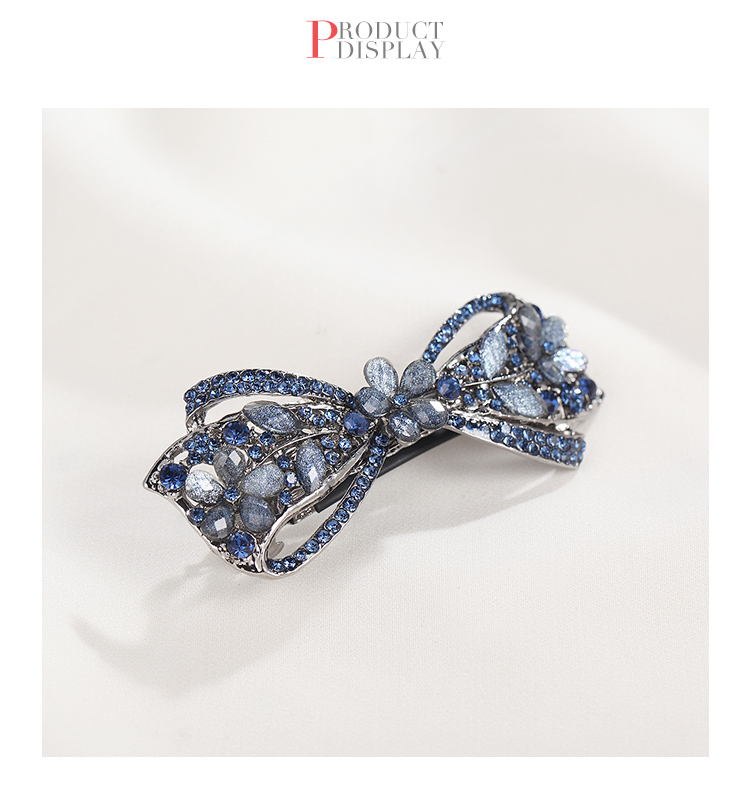 CHIMERA Butterfly Hair Clip, Back of Head Ponytail Cross Clip, Hair Accessory for Women, High-End Hairpin, Hair Ornament, Mid-Autumn Festival Gift 10