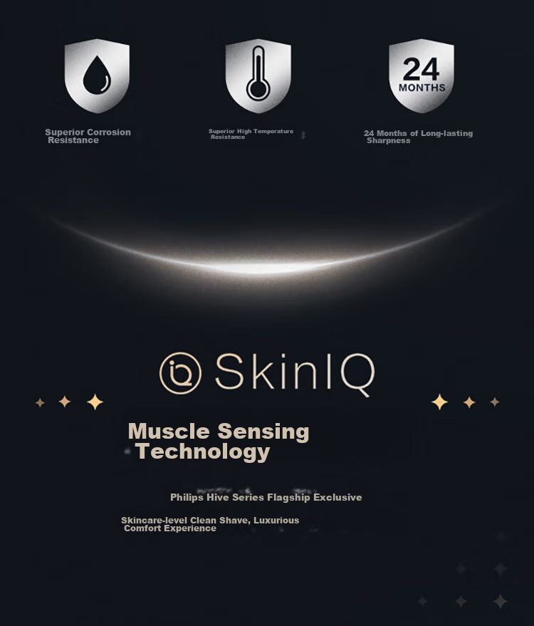 PHILIPS [Mid-Autumn Festival Gift] Self-Operated Electric Shaver, Rotating Guard 9 Series Luxury Edition, SkinIQ Smart Razor, Birthday Gift for Men And Fathers, [Whole Machine Imported from The Netherlands] 7