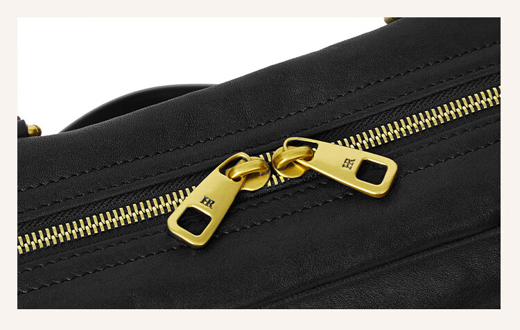 HR Handbag, Women's Bag, Vegetable Tanned Leather, Ladies' Underarm Bag, Light Luxury High-End Shoulder Commuter Bag, Women's Birthday Gift 11