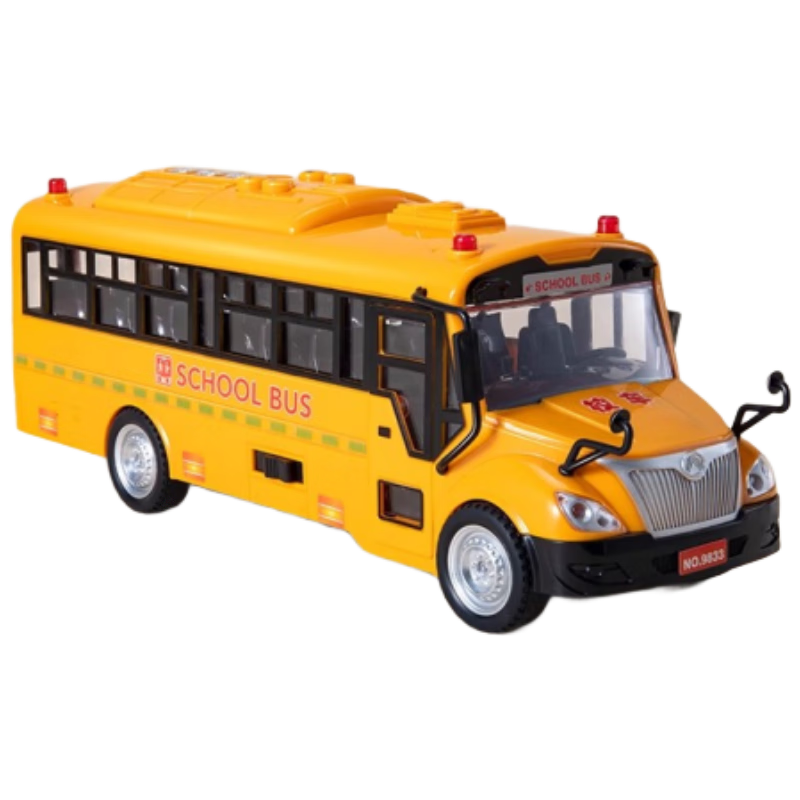 Mama Baby Twin Children's Day Gift School Bus Toy Extra Large Bus for Boys Ages 1-6 Baby Bus Car