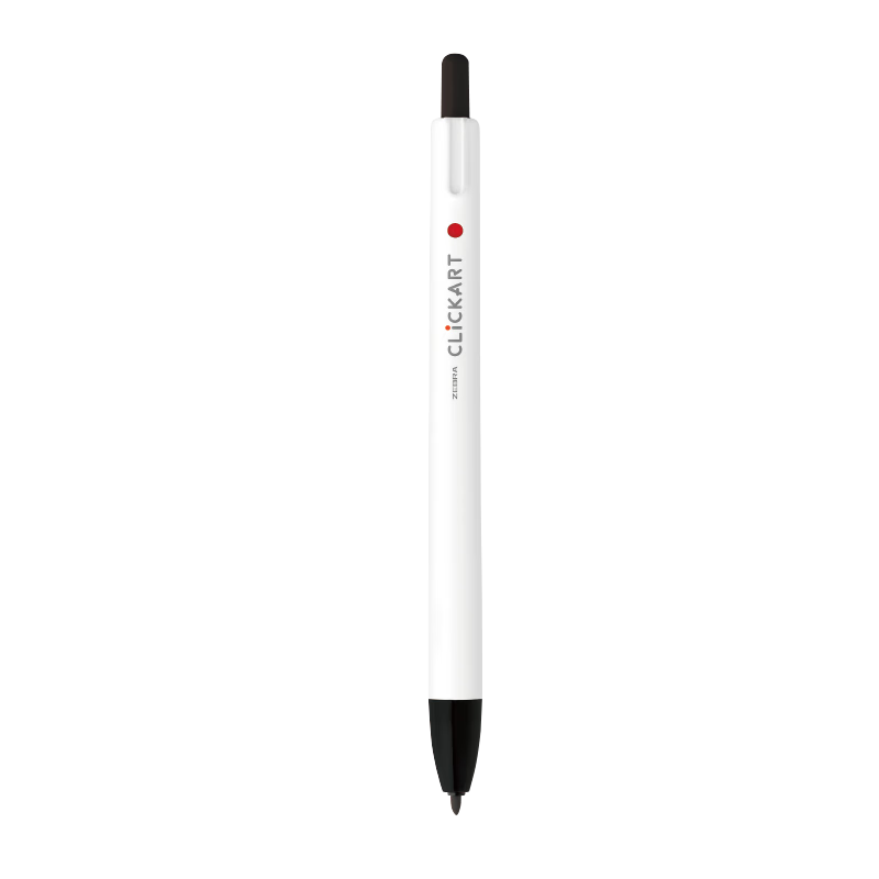 ZEBRA Art Dot Retractable Watercolor Pen, Student Children's Doodle Drawing Coloring Fine-Tip Colored Pen, Journaling Pen WYSS22 Black Single Pack Watercolor Pe