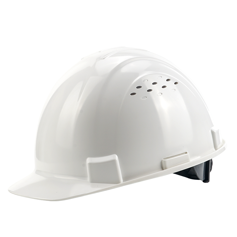 Honeywell H99S Safety Helmet, Pure ABS Material, Construction Site Hard Hat, High-End Leadership Supervisor Protection against Impact And Crush, White Breathable, 1 Piece