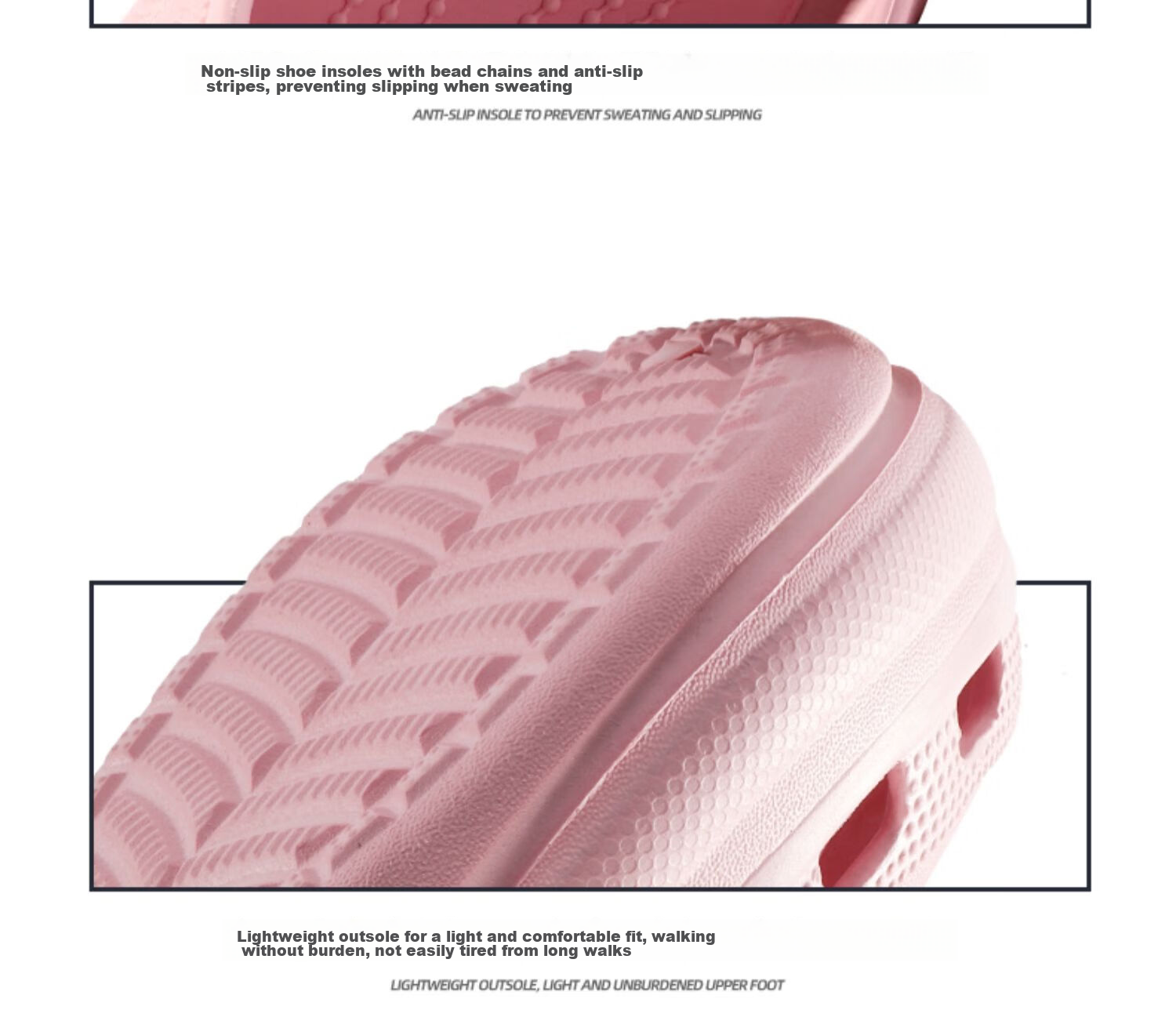 CAMEL Women's Perforated Shoes, New Summer Casual Fashion Outdoor Thick-Soled Non-Slip Closed-Toe Sandals And Slippers for Women, 0632 19