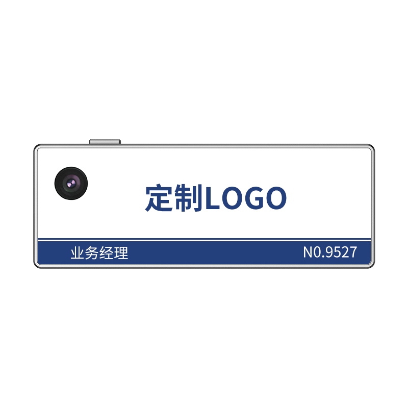 Tuqiang DSJ-T1 Badge-Style Law Enforcement Recorder, Portable High-Definition Camera, Customizable Work Badge, Personal Business Card, Wearable 64GB