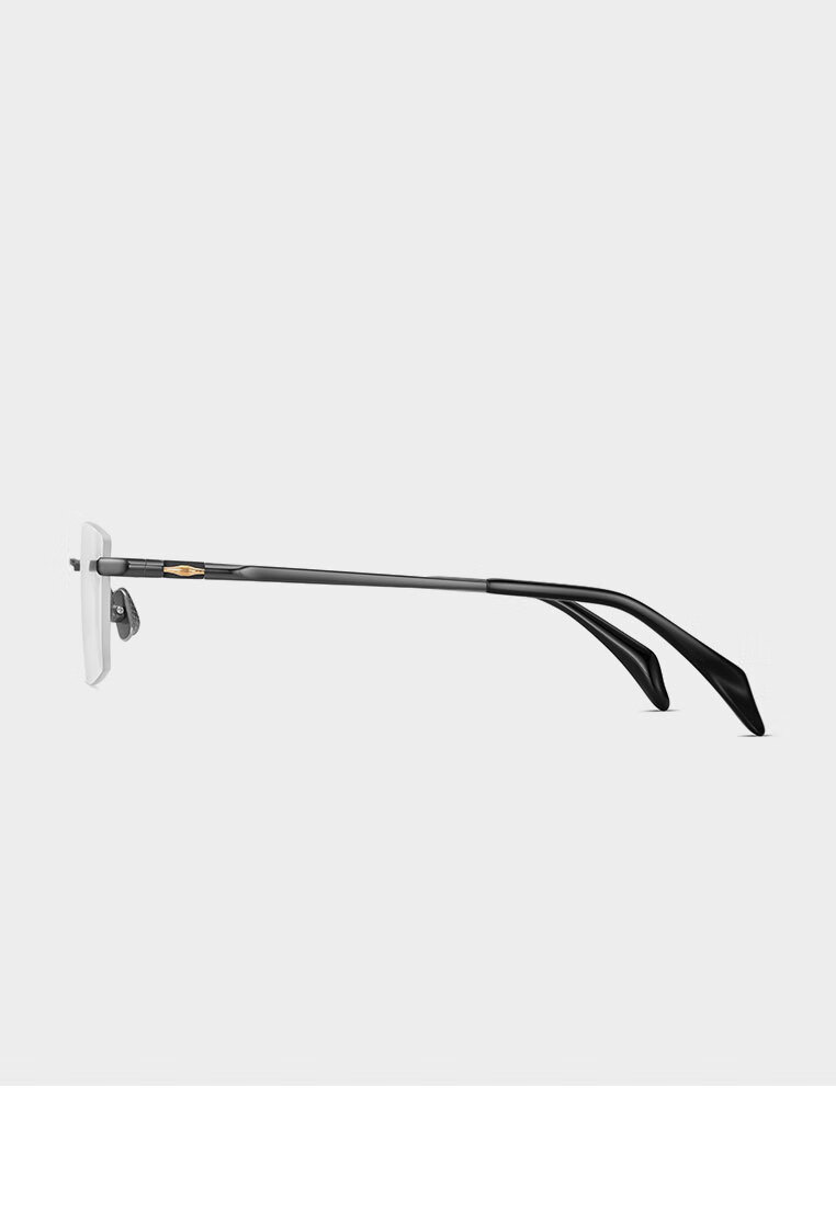 CAPONI Color-Changing Anti-Blue Light Glasses for Men, Ultra-Light Pure Titanium Frameless Flat Lens Glasses without Prescription, Anti-Radiation Phone And Computer Eye Protection Glasses 16