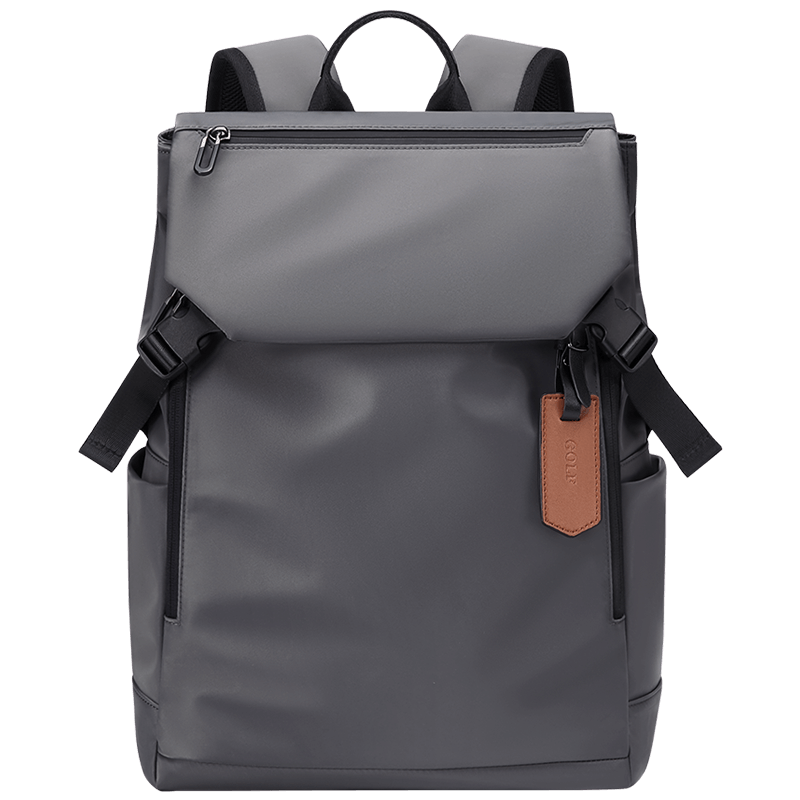 GOLF Backpack for Men And Women, 15-Inch Laptop Bag, Business Travel Backpack, Casual Flip-Top Student Schoolbag