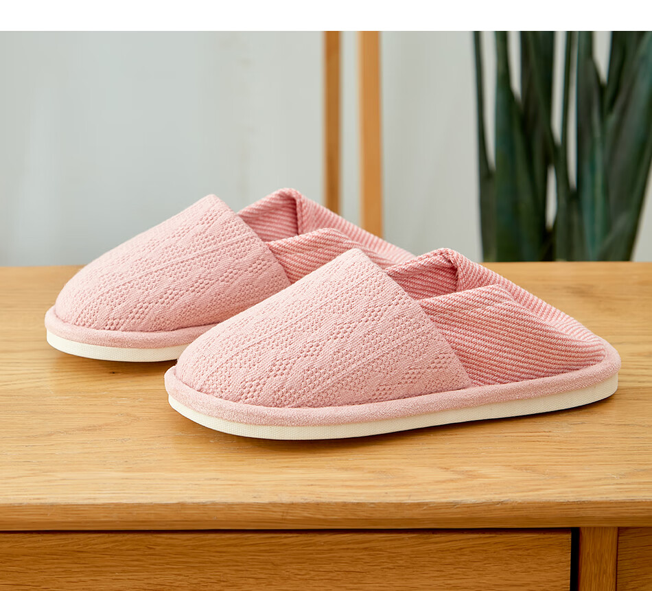 GUOLUOFEI Postpartum Shoes, Maternity Heel Covers, Spring And Summer Confinement Shoes for Women, Summer Cotton Slippers for Pregnant Women, Pink, Size 36-37 13