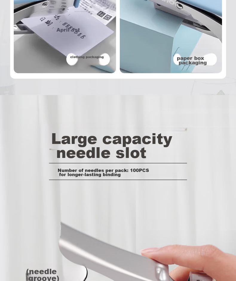 KW-Trio [Super Popular] Handheld Stapler, Portable Office Stapler, Takeout No.10 Stapler, Can Staple up to 10 Pages 6