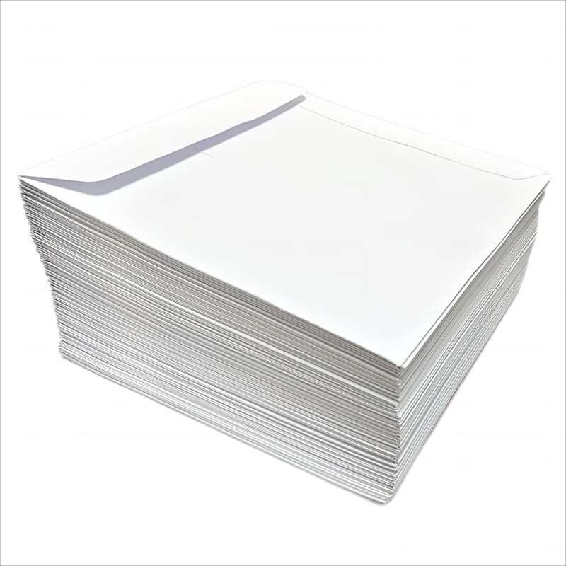 KDA Thickened 120g White CD Paper Sleeves for CDs/DVDs, Universal 12cm Discs, CD Storage Bags, Disc Protectors, 100 Pieces/pack 3