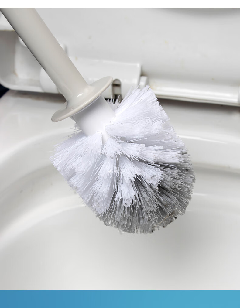 Bendi Extended Handle Toilet Brush Set, Bathroom Cleaning Brush, Toilet Cleaning Brush with No Dead Angles 16