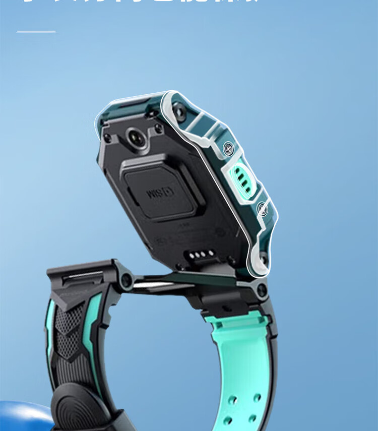 ESCASE Protective Case for Xiaotiancai Children's Smartwatch Z8/Z8A, Slim Shockproof Anti-Collision Full Coverage Outer Shell Accessory, Transparent 11