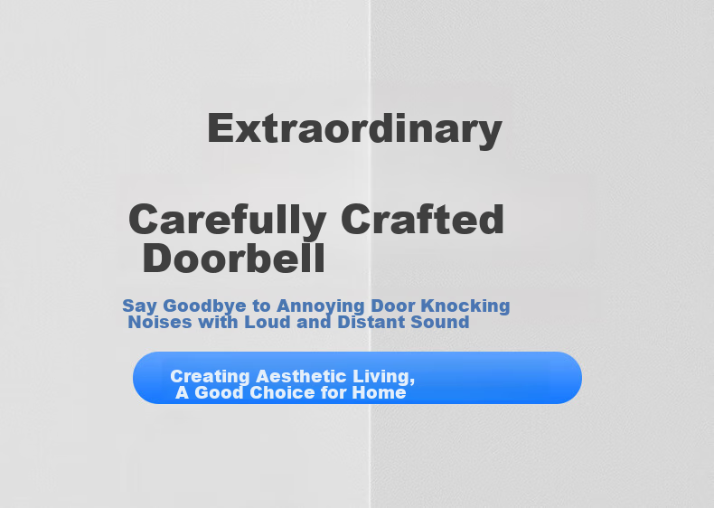 PGST Wireless Home Smart Doorbell with Long-Range Electronic Remote Control for Two Doors, Elderly And Patient Call Butto 3
