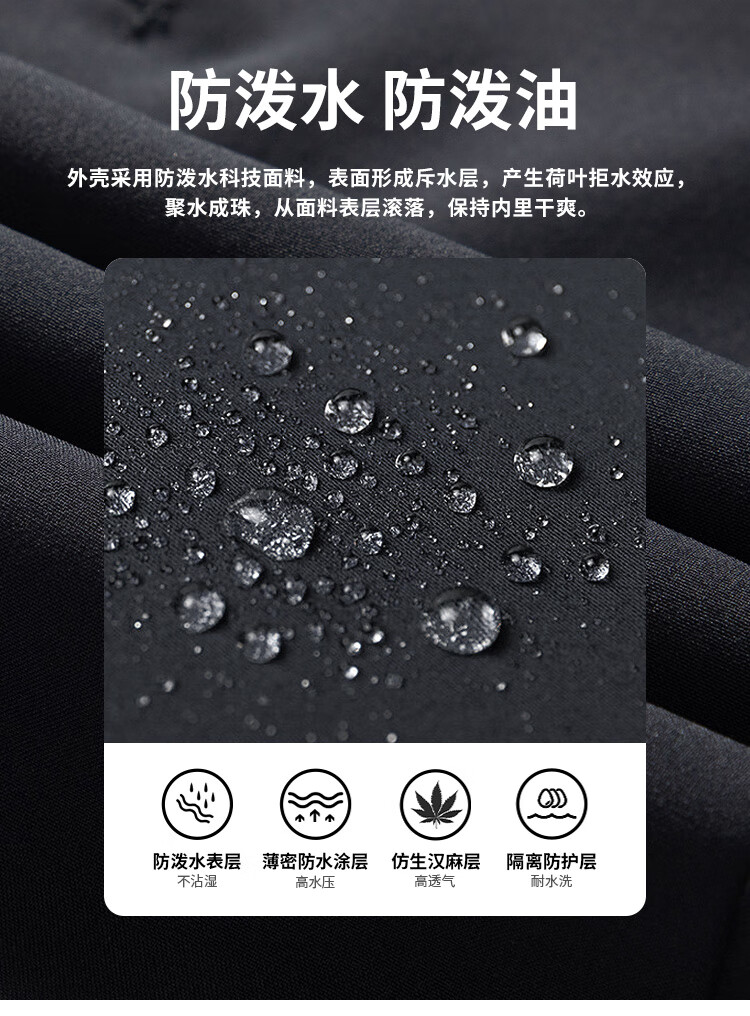 TOREAD Men's Softshell Pants Autumn Winter Outdoor Windproof Water-Repellent Fleece-Lined Thickened Warm Trail Running Trousers TAMMCN91860 1