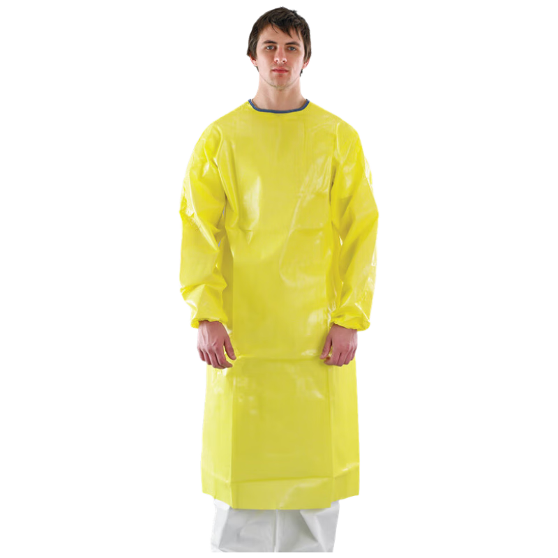 ALPHATEC Chemical Protective Apron Acid-Base Resistant Laboratory Protective Suit Corrosion-Resistant Splash-Proof Apron Size M
