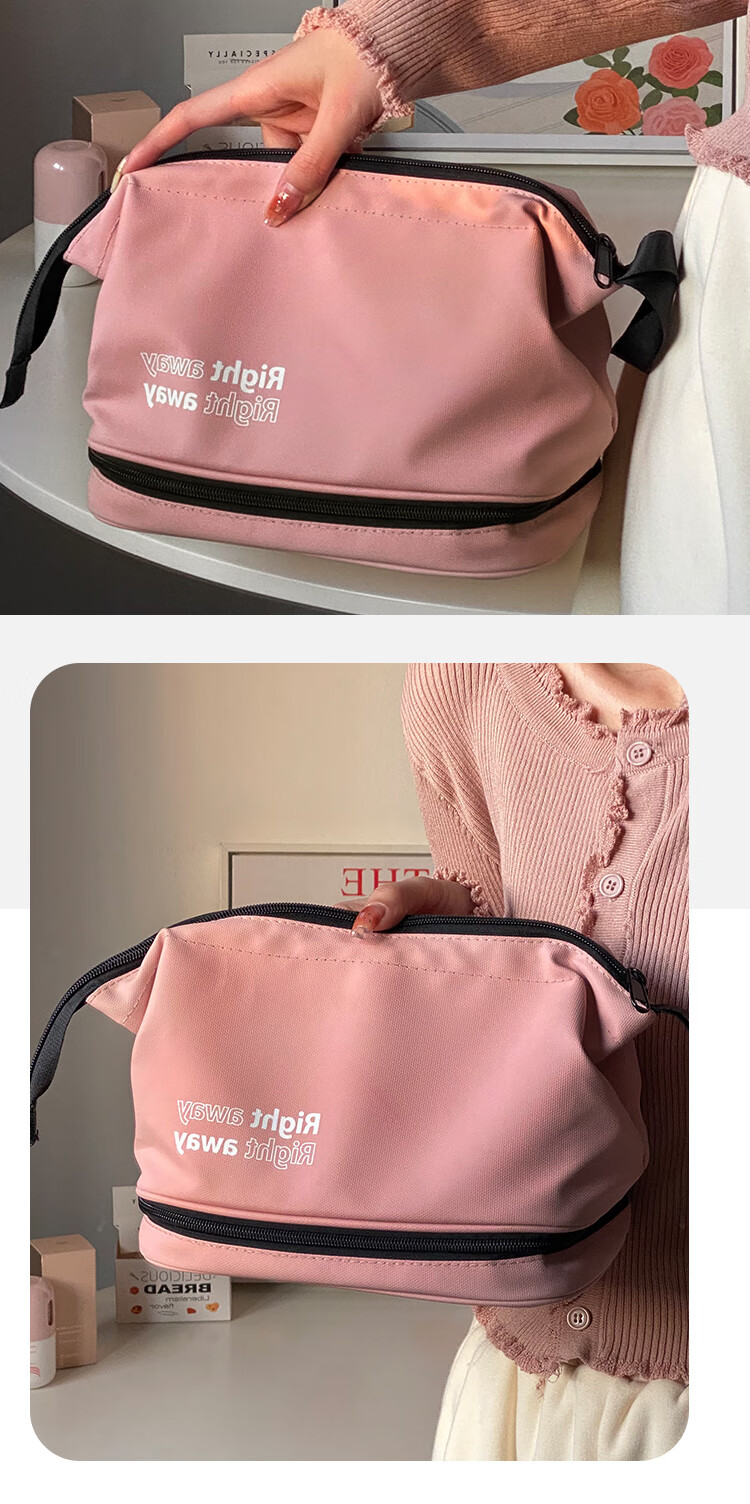Lehuolvxing Portable Cosmetic Bag for Women, 2026 New Stylish Design, Large Capacity Toiletry And Skincare Organizer, High-End Storage Pouch 19