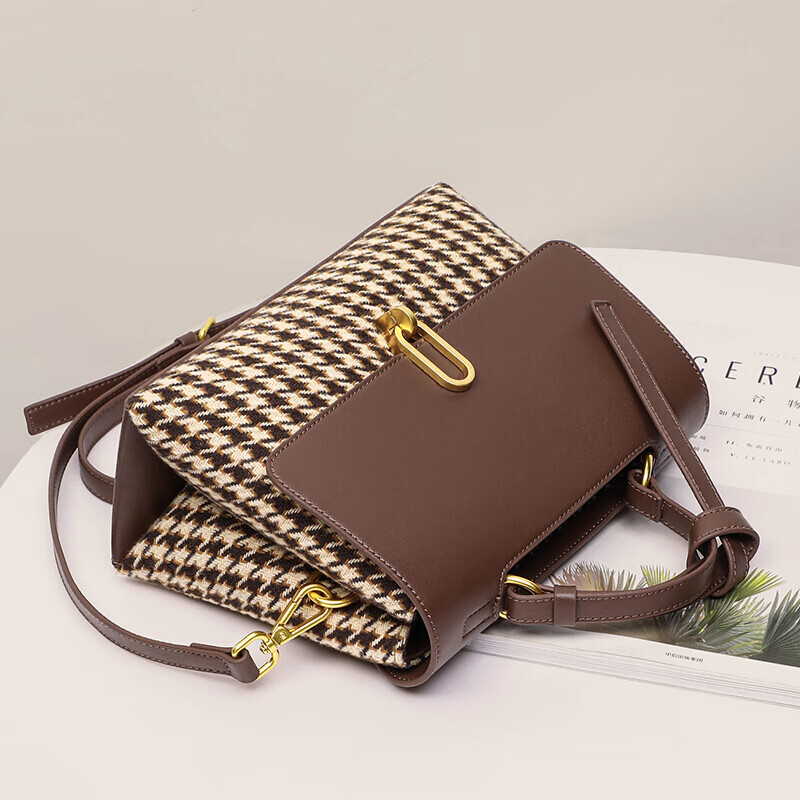Aiqinghai Handbag, Women's Shoulder Bag, Crossbody Bag, Tote Bag, Light Luxury Brand, Commuter Gift, Practical Present for Mother's Day