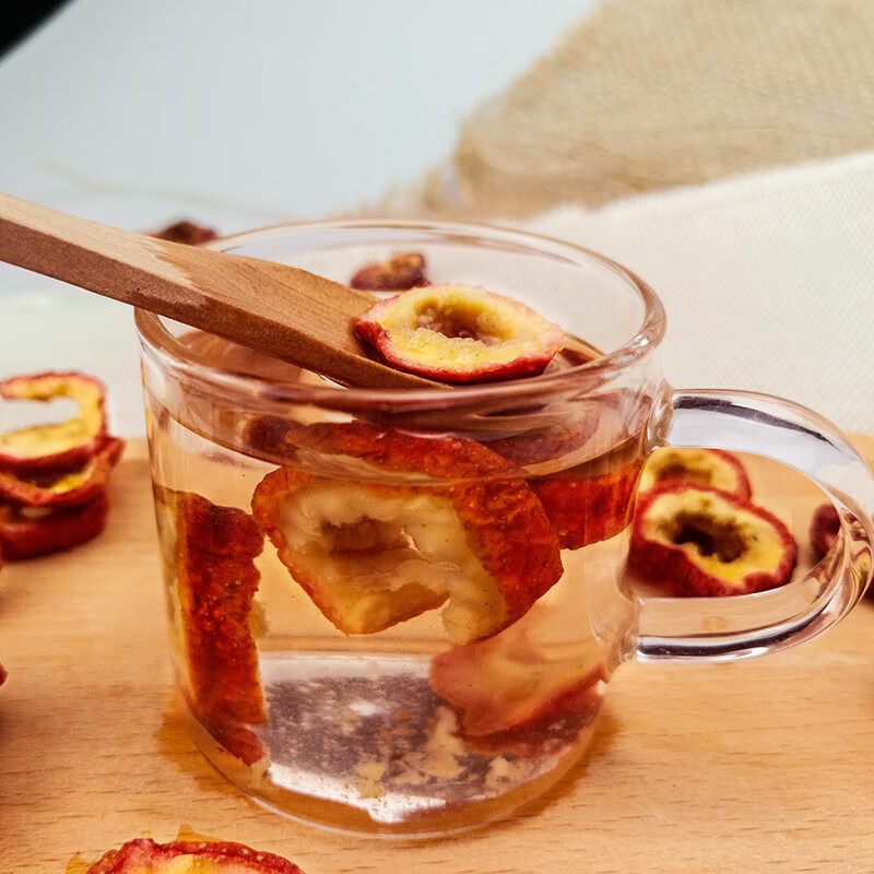 果然之家山楂片山楂干150g/罐 精选干山楂果大颗粒0添加泡茶泡水花果茶