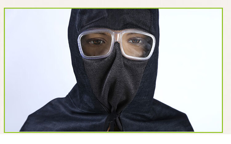 BAIGE Welding Hood Cape Hat Flame Retardant Anti-Splash Dustproof Fireproof Welding Protective Cap 7