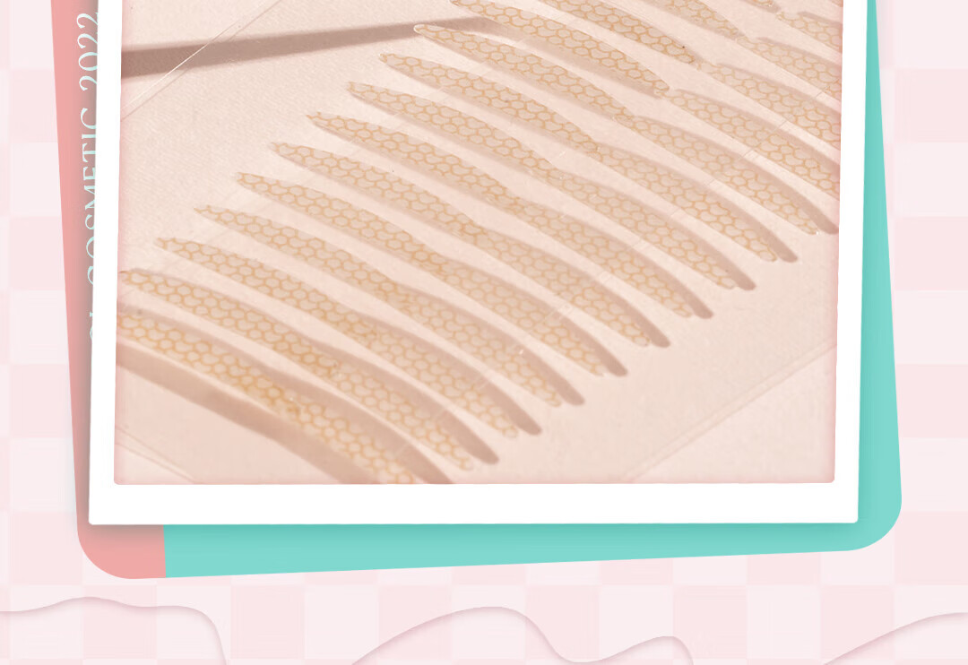 Arrebol Double Eyelid Tape for Women Invisible Natural Lace Waterproof Sweatproof Anti-Puffy Eye Pads L Natural Style 105 Pieces 5