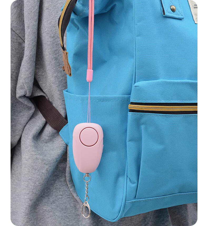 Siwangongli Self-Defense Alarm, Women's Anti-Wolf Device, Strobe Flashlight, Emergency Call Button, Female Protection Gear, SW7530, Ice Blue 13