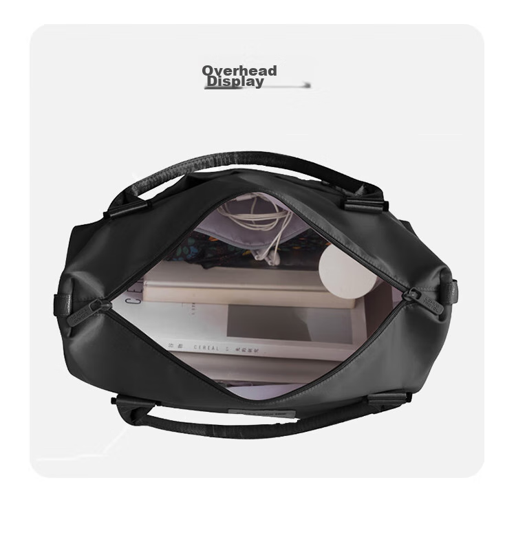 Lehuolvxing Travel Bag for Men, Large Capacity Handheld Luggage Bag, Portable with Handle, Suitable for Short Trips And Carry-On, Simple Storage Bag 23