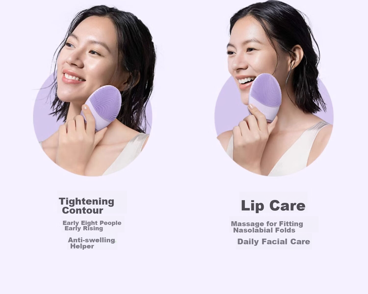 FOREO LUNA 3 Facial Cleansing Brush Blue Electric Pore Cleansing Device Balancing Oil Control Face Cleanser 18