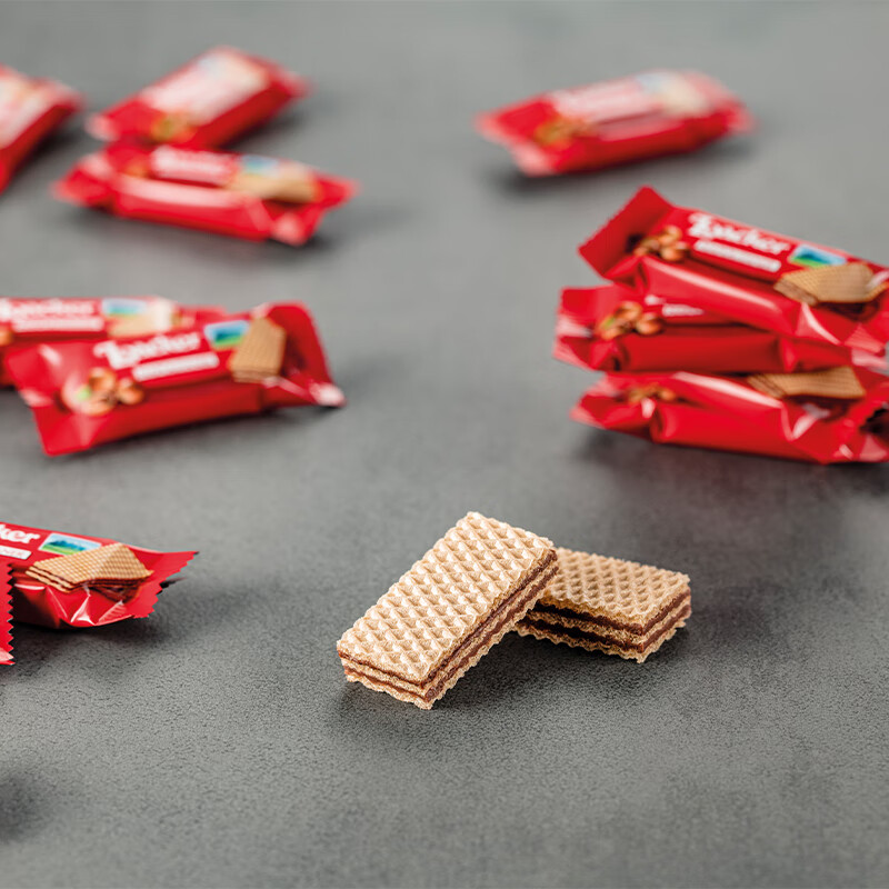 莱家loacker迷你威化饼干混合口味200g进口过年年货零食小吃休闲食品