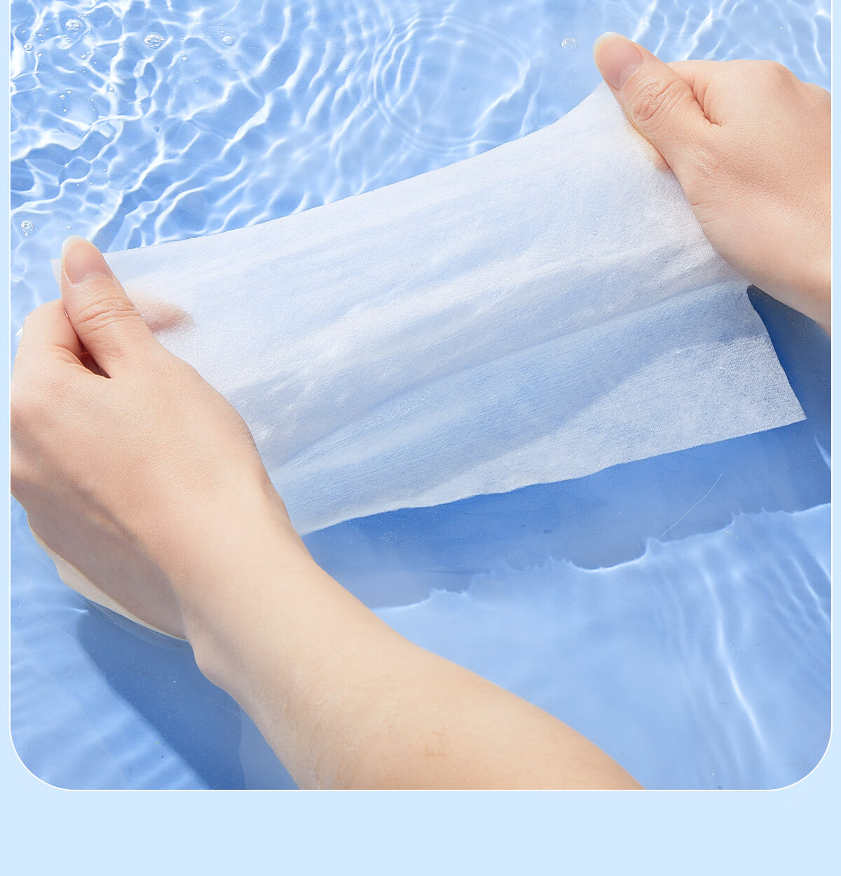 Ankexin Baby Soft Cotton Wipes, 100% Cotton, Dry And Wet Use, Pure Cotton Face Wipes, Disposable Cleansing Wipes, Self-Operated, 80 Sheets * 3 Packs 11