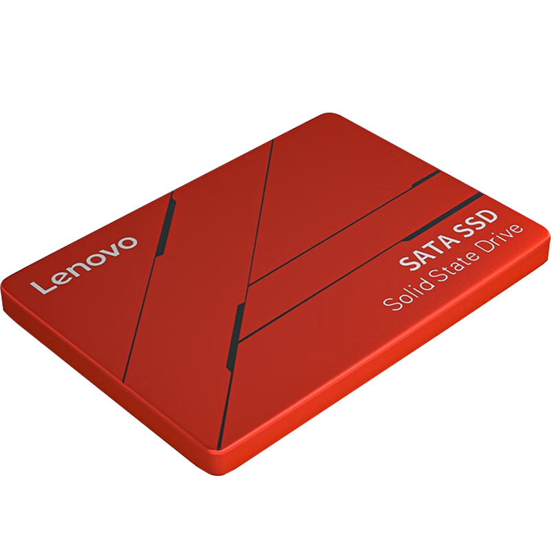 Lenovo 128GB SSD, SATA 3.0, SL700 Red Drive, Thunder Shark Series, Compatible with Desktop/laptop