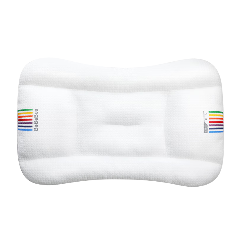 Bebebus Children's Pillow for Ages 3-6, Baby Pillow with Separate Neck And Spine Protection, Breathable And Washable Kindergarten Pillow