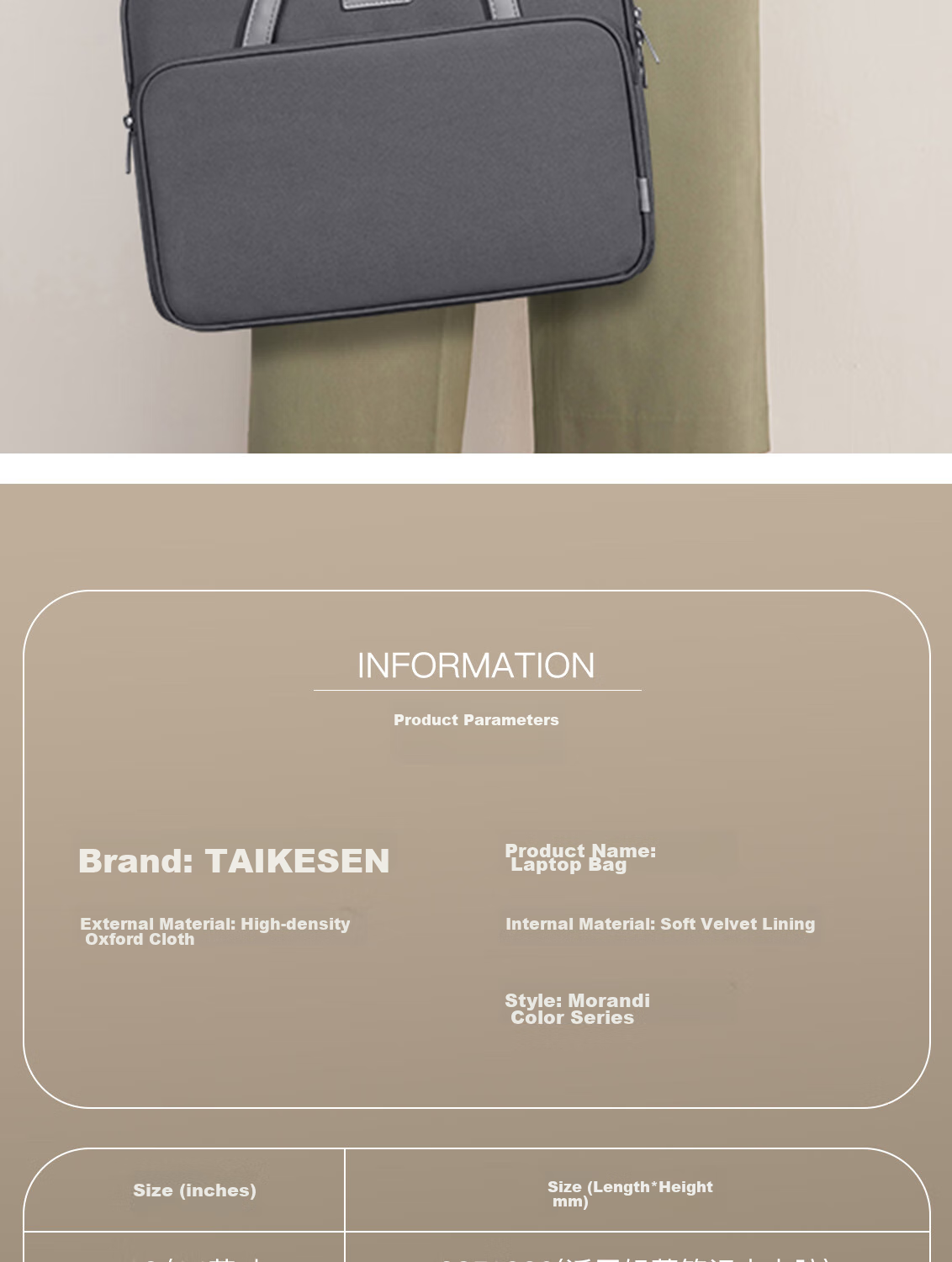 Taikesen Cloud Notebook Laptop Bag for Women, 15.6-Inch, Compatible with Lenovo Air, Apple Mac, Huawei, Xiaomi 20