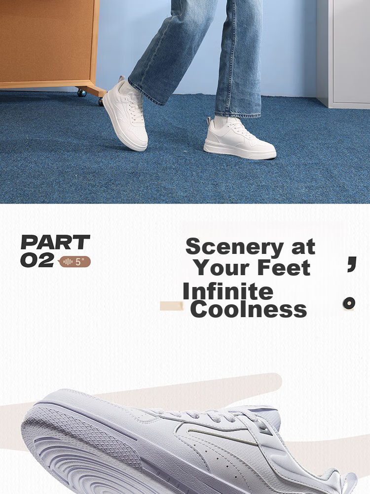 ERKE Men's Sneakers, Summer New Style Breathable Versatile Casual Shoes, Thick-Soled Comfortable Athletic Shoes | Wanku 2.0 4