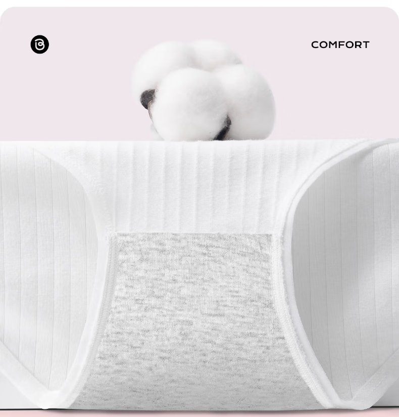 BADIGAO Disposable Women's Underwear, Pure Cotton Crotch, Sterile, Travel-Friendly, Postpartum, Menstrual, Portable, No-Wash, Daily-Use, 10A Antibacterial 9