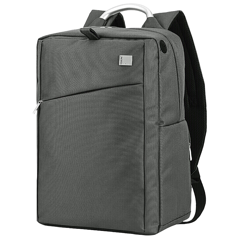 LEXON Backpack Business Laptop Bag for 14/15.6/16 Inch Notebooks, Travel Backpack for Men, Gray Schoolbag