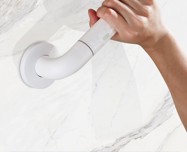 MODUN Toilet Handrail, Elderly Standing Aid, Bathroom Handrail for Seniors, Anti-Fall Shower Rail with Night Light, Barrier-Free 91W 2