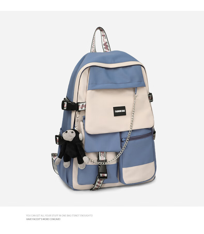 Viney Backpack for Men And Women, Large Capacity Lightweight School Bag for Middle School High School College Students, Travel Bag Trendy Business Laptop Bag High Aesthetic Value 4-6 Grade Elementary School Students Lightweight Travel Bag Simple Casual Outdoor Hiking 15