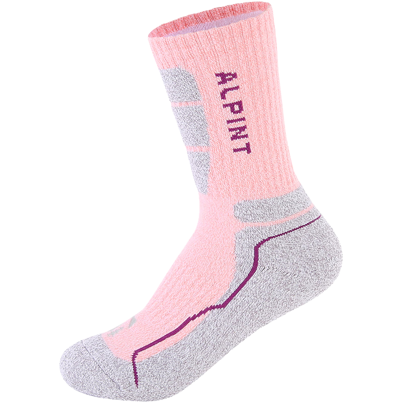 ALPINT MOUNTAIN Men's Professional Hiking Socks, CoolMax High-Top Quick-Drying Breathable Sports Socks for Outdoor Trekking